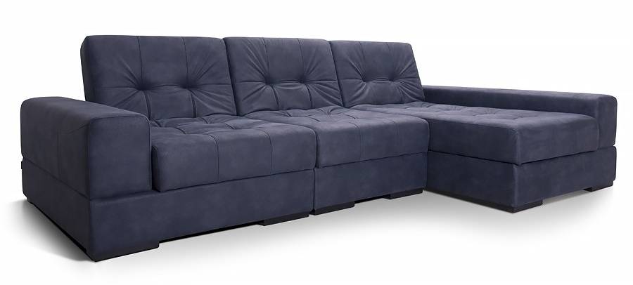 Купить синий угловой диван по доступной цене в Москве