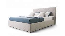Флоренция кровать с ПМ (серый) 1600x2000 см