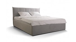 Гала кровать 1600x2000 Newtone light grey