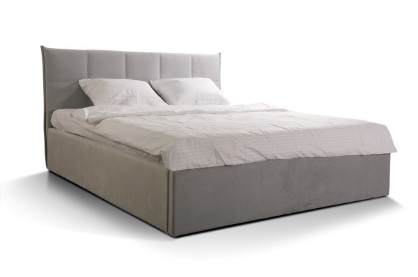 Гала кровать 1600x2000 Newtone light grey
