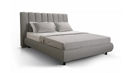 Интерьерная кровать Плаза 1800x2000 с ПМ - PLAZA цвет Серый
