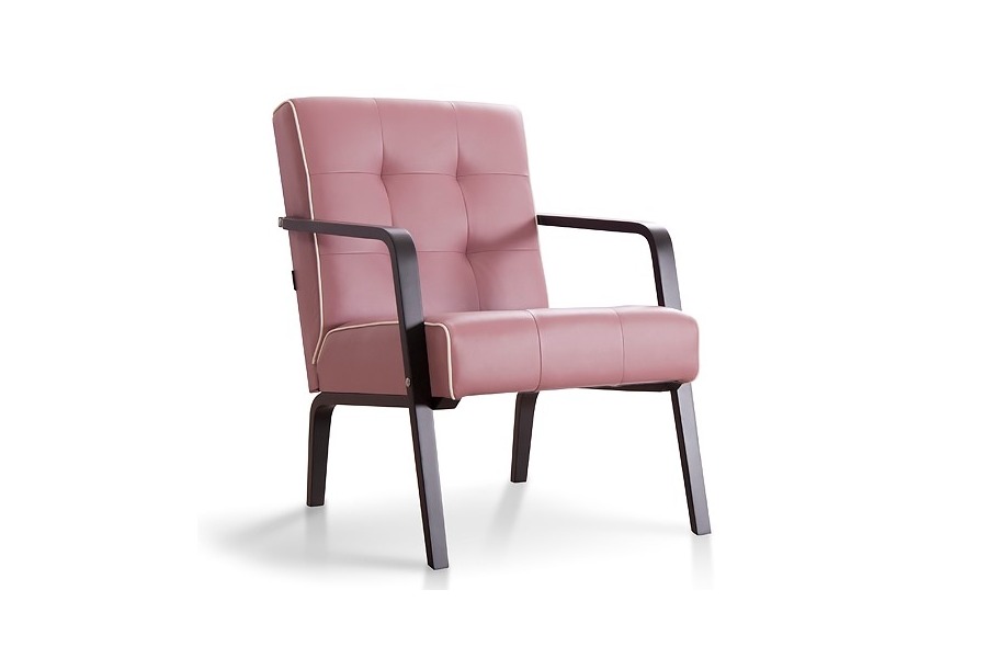 Кресло Фиера - FIERA розовый экокожа