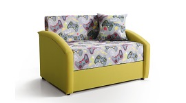 Детский диван- кровать Даня 750 джойстики зеленый выкатной